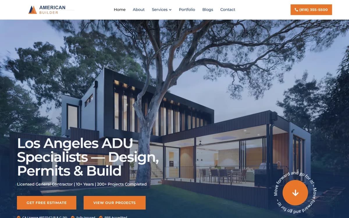 American Builder website